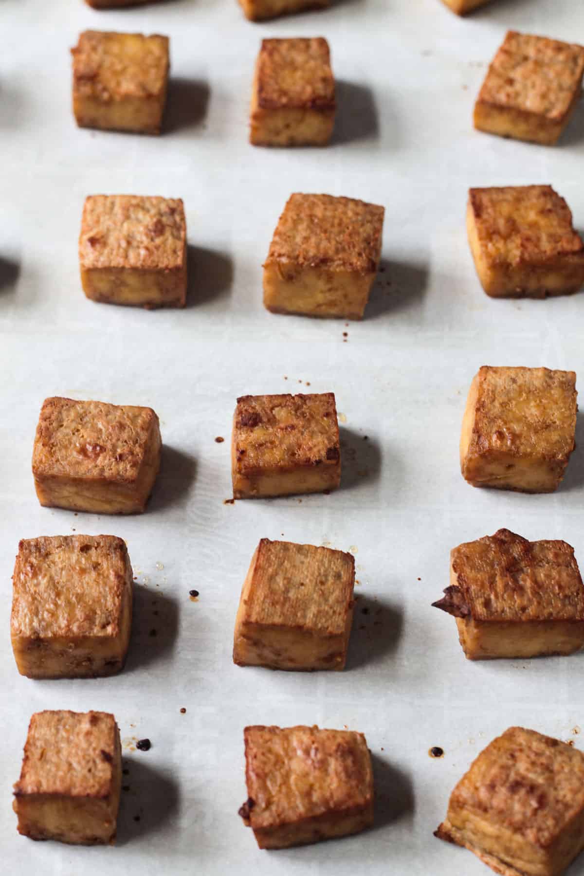 Chewy Baked Tofu Recipe (Gluten Free) ~ Veggie Inspired