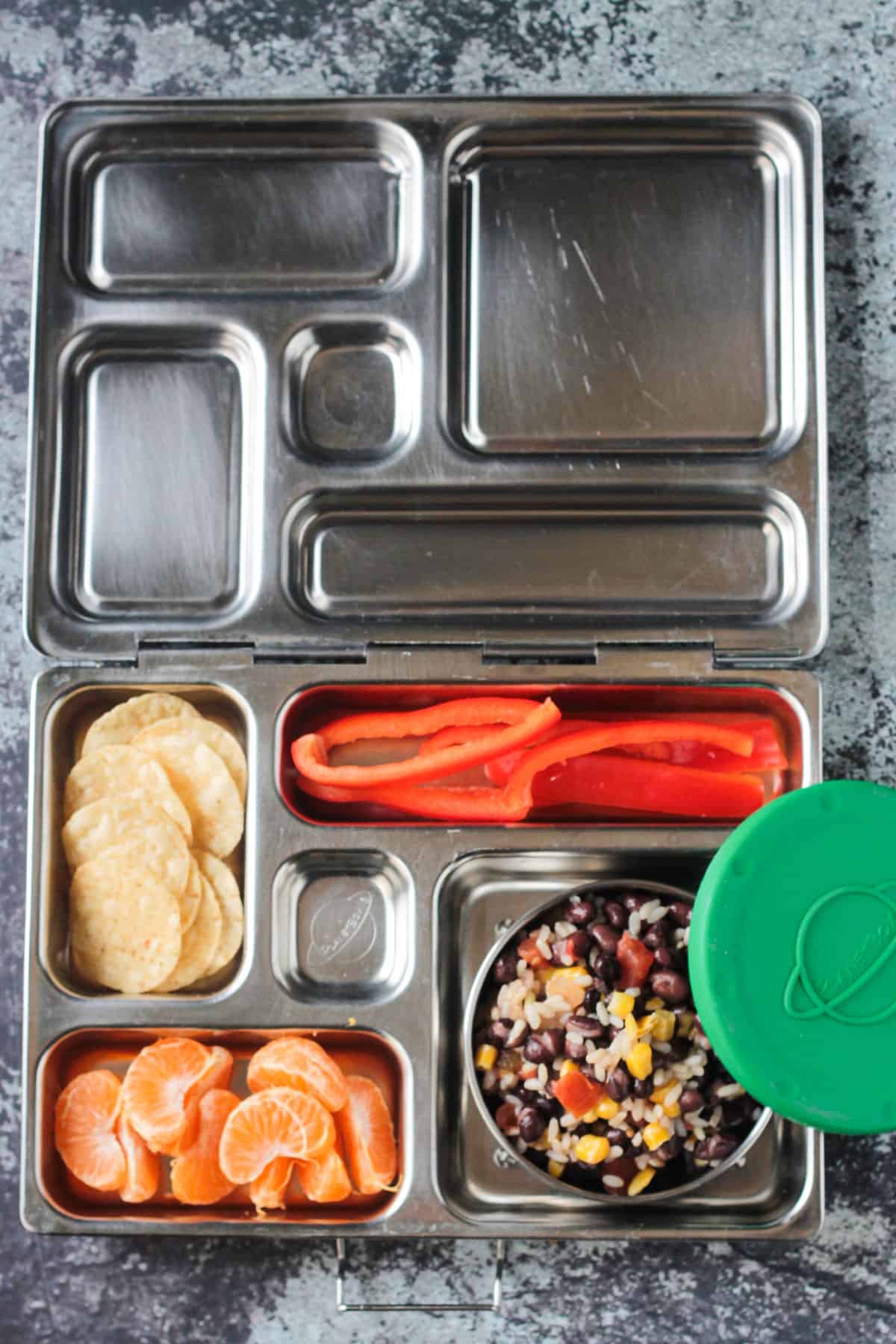 Home and Harvest Stainless Steel Lunch Box For Kids With Lids - Metal Snack  Containers For Lunch Box 4 Pack