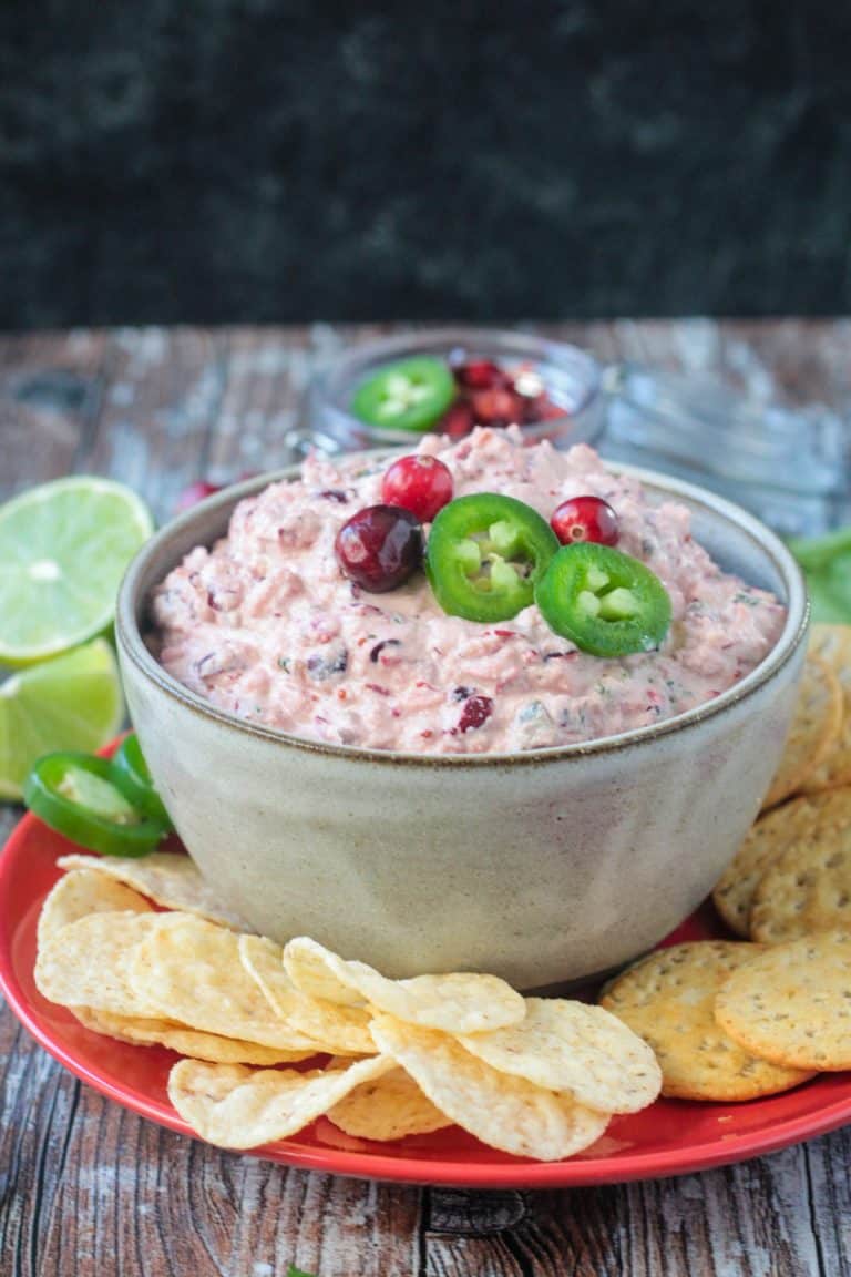 Creamy Cranberry Jalapeno Dip (Vegan!) Veggie Inspired