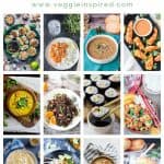 12 photo collage of healthy rice recipes with text overlay.