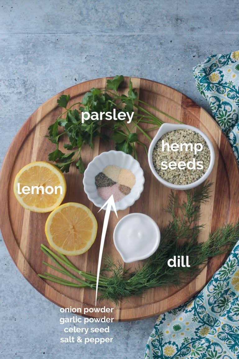 Hemp Seed Dressing (Nut Free, Oil Free!) Veggie Inspired