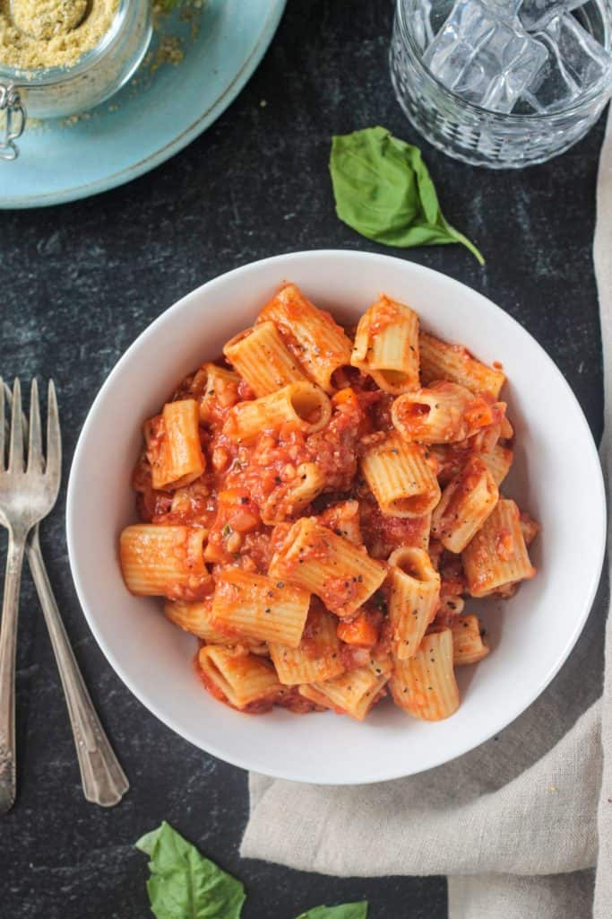 Vegan Cauliflower Bolognese Veggie Inspired