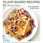 Super Simple Plant-Based Recipes for Beginners cookbook cover.
