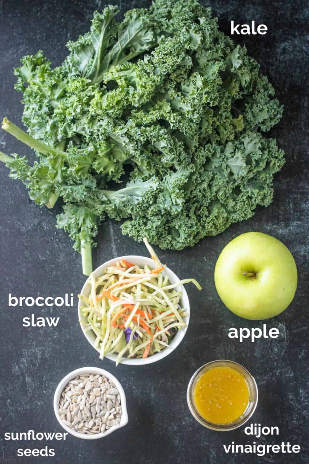Kale Apple Slaw Veggie Inspired