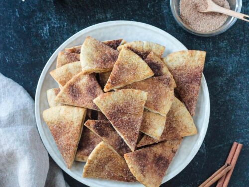 Cinnamon Sugar Pita Chips