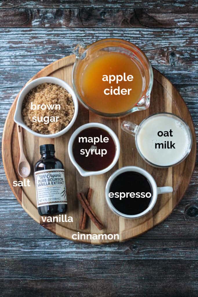 Apple Crisp Oatmilk Macchiato Veggie Inspired