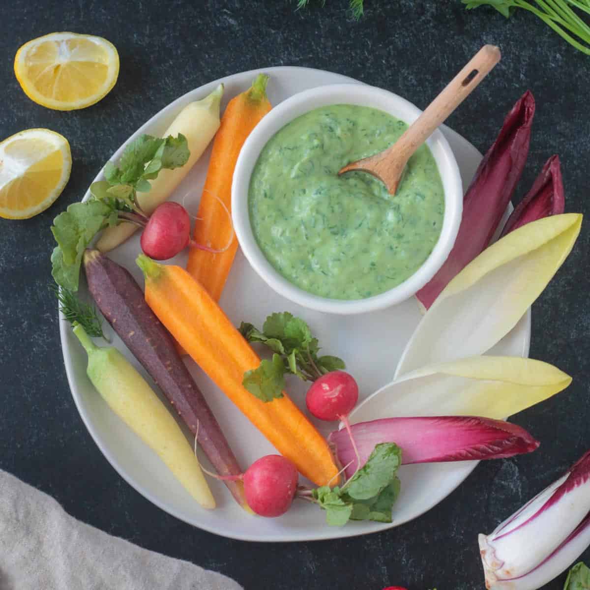 Vegan Green Goddess Dip
