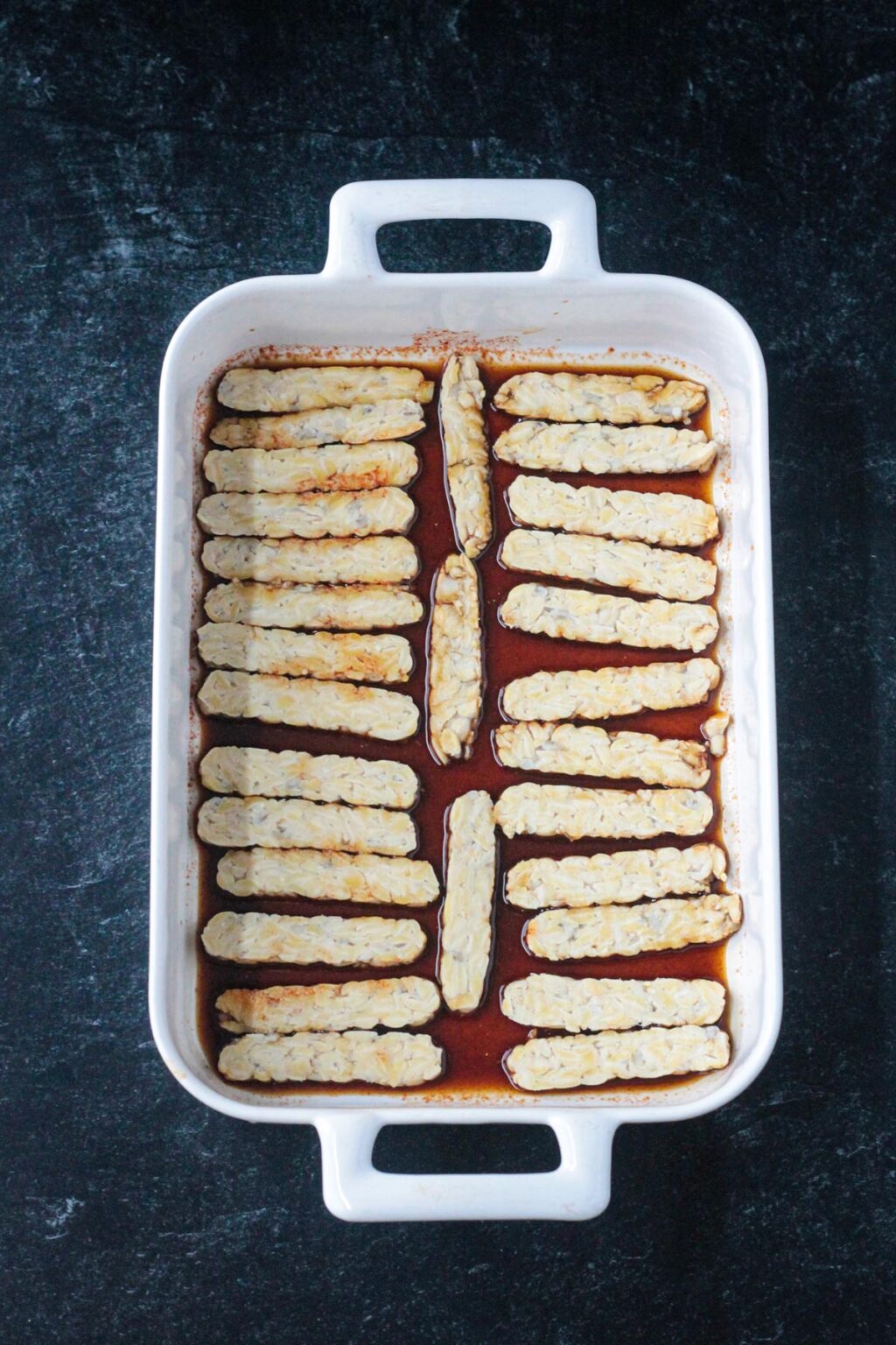 Smoky Tempeh Bacon Veggie Inspired