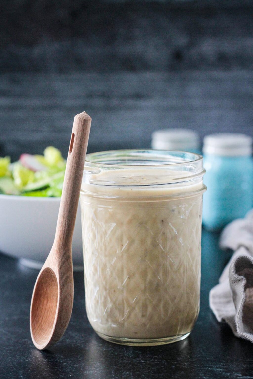 Easy hummus dressing veggie inspired
