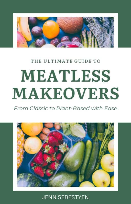 Meatless Makeovers ecookbook cover.