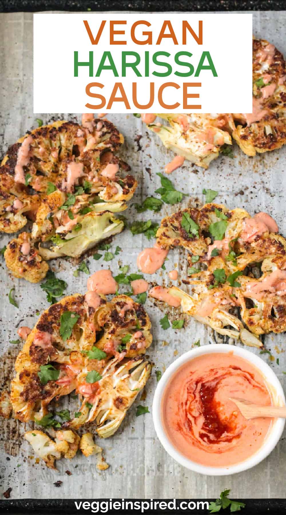 Harissa Yogurt Sauce (DairyFree) Veggie Inspired