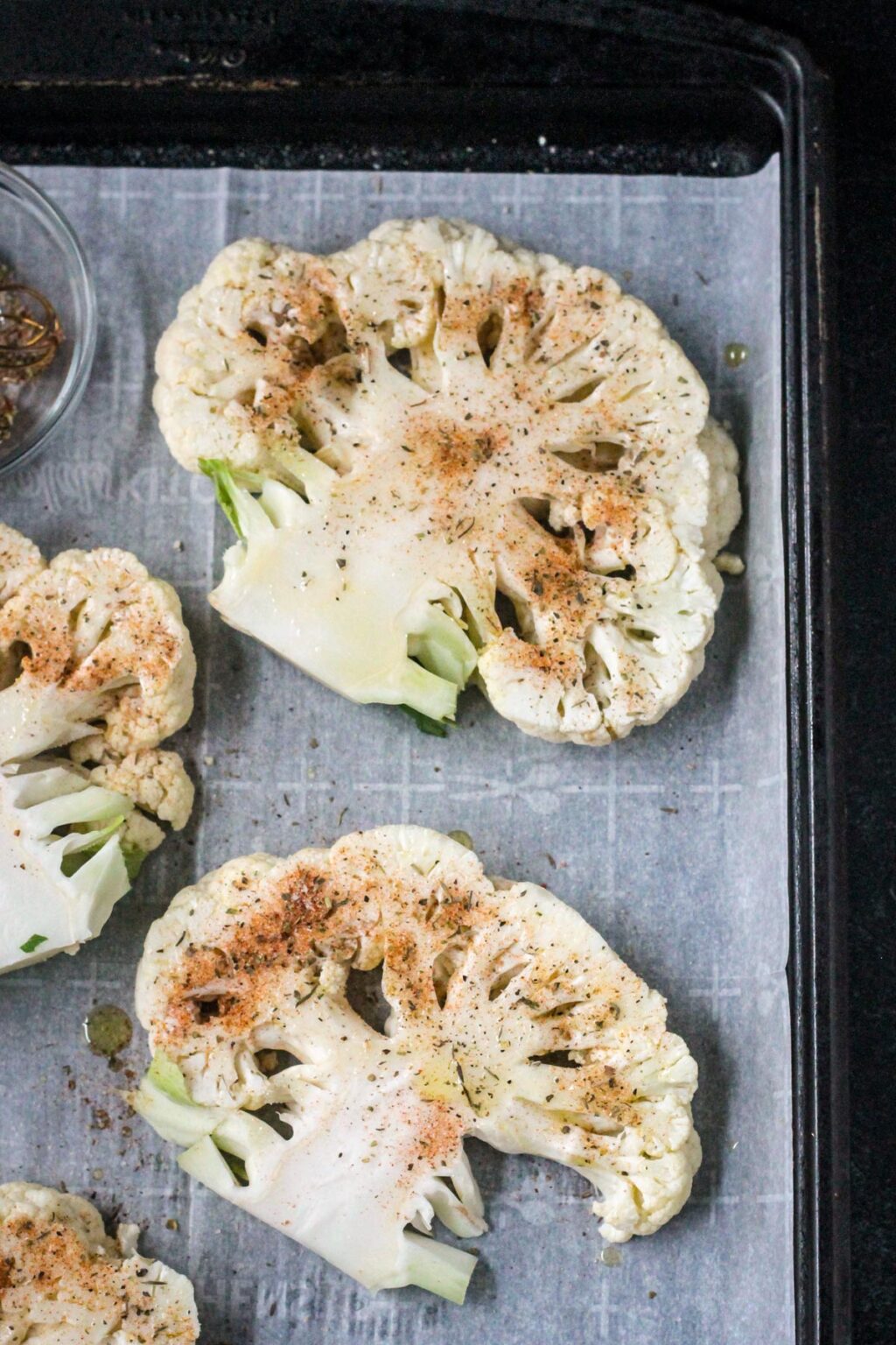 Easy Vegan Roasted Cauliflower Steaks - Veggie Inspired
