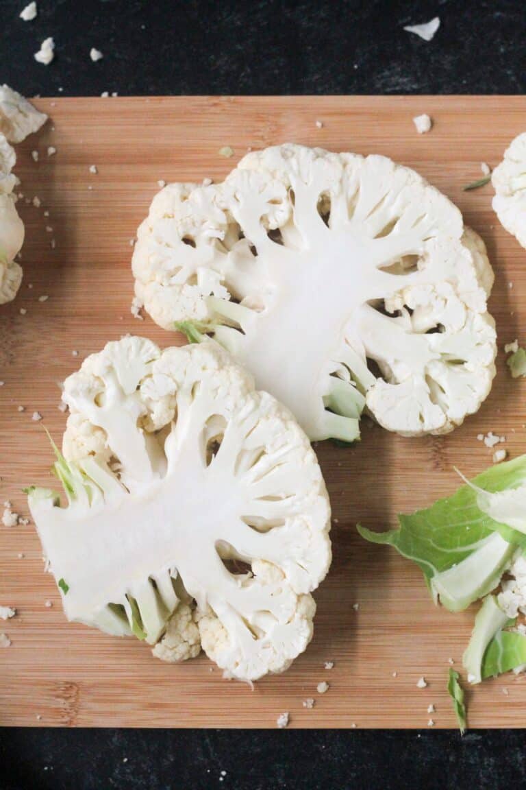 Easy Vegan Roasted Cauliflower Steaks - Veggie Inspired