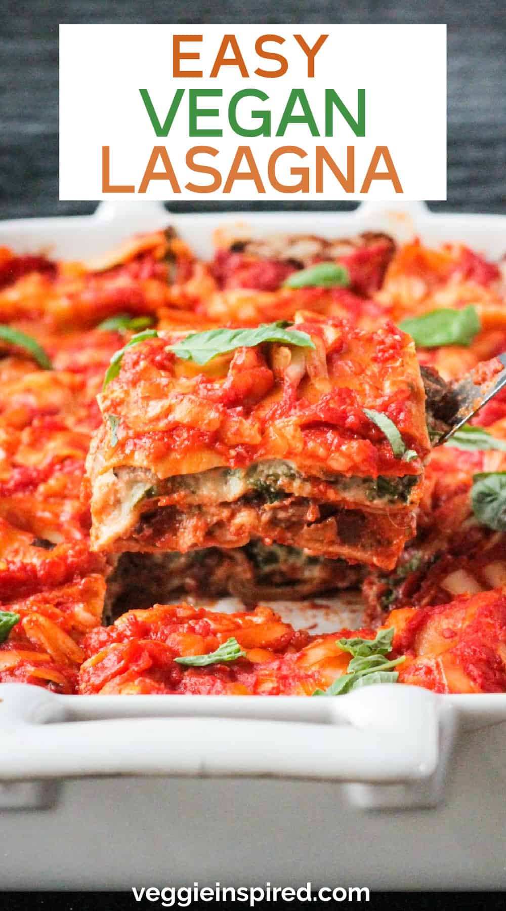 Vegan Vegetable Lasagna - Veggie Inspired