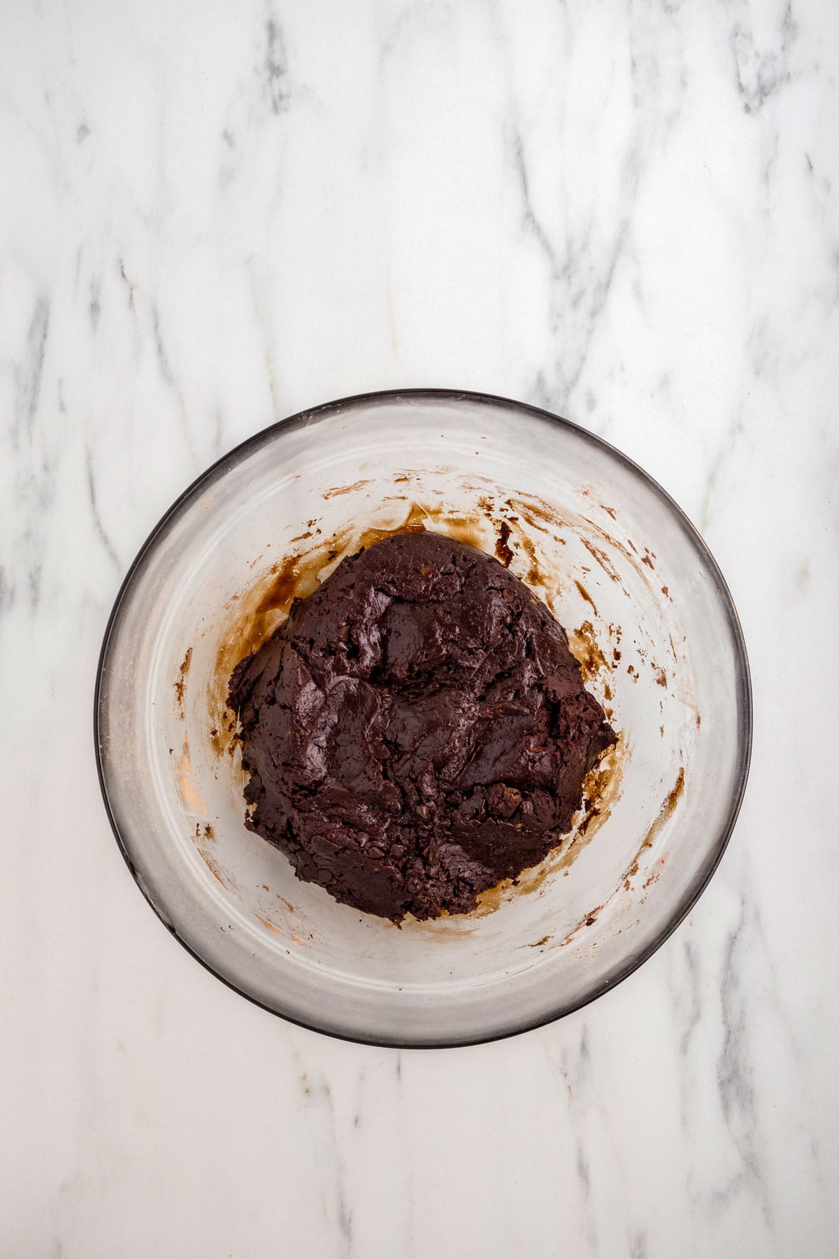 Finished cookie dough.